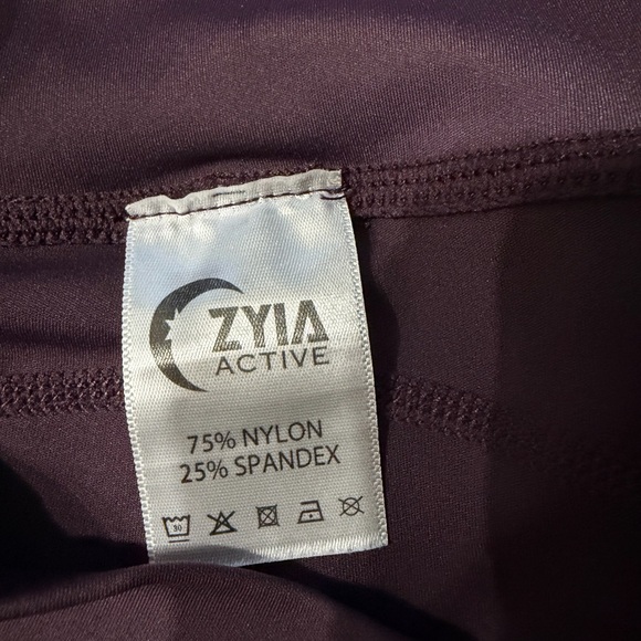 ZYIA Deep Purple Leggings - Picture 3 of 8